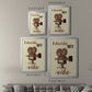 Movie Time III - Modern Framed Canvas Print