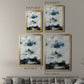 Black & Blue - Modern Framed Canvas Print