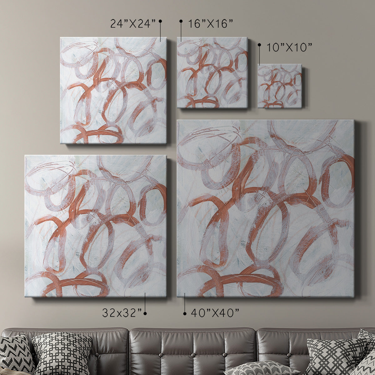 Rust Thread IV - Canvas Art Print