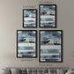 Blue Memories I - Modern Framed Canvas Print