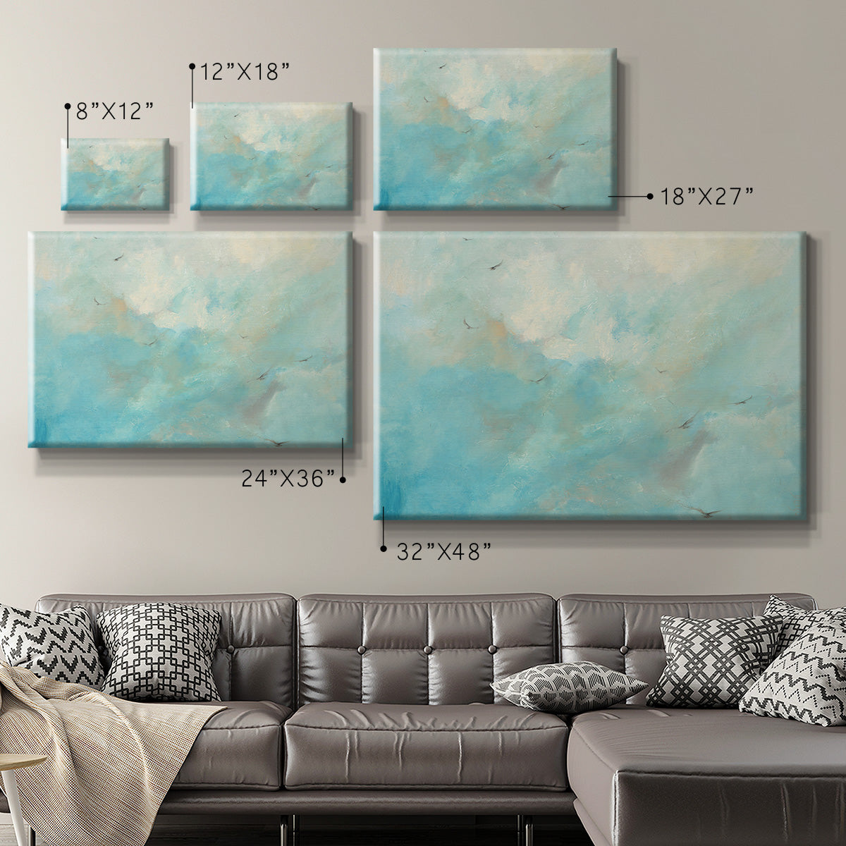 Flying Home  - Canvas Art Print