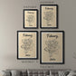 Birth Month II - Modern Framed Canvas Print