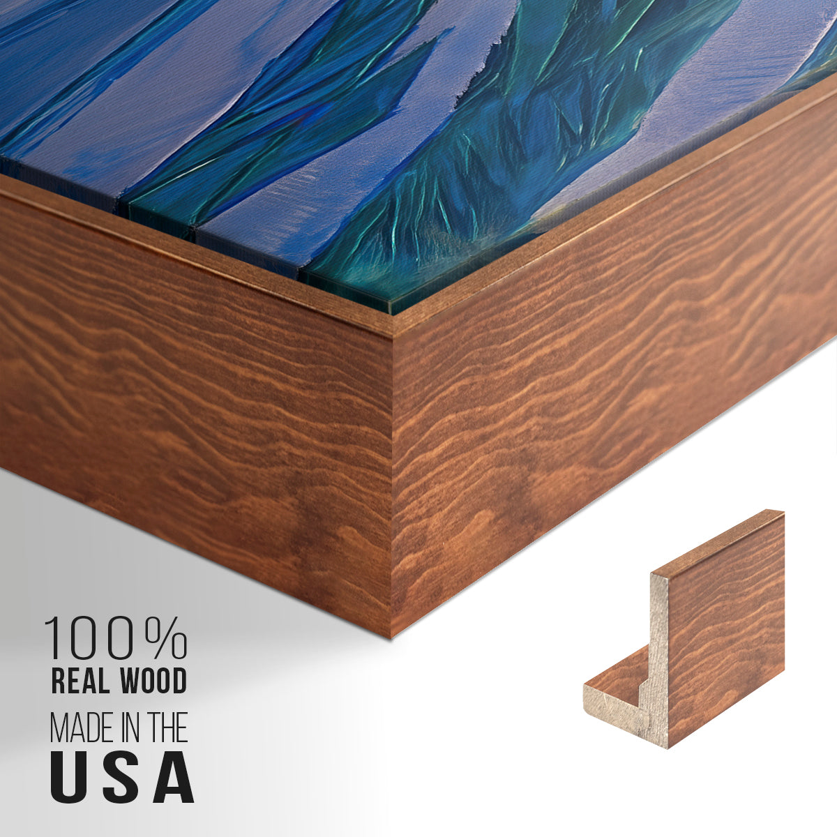 Dune Landscape, 1911 - Floater Framed Canvas Print
