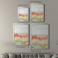 Blushing Sunrise I - Modern Framed Canvas Print
