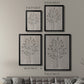 Leaves and Wood II - Modern Framed Canvas Print