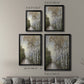 Woodland Walk Neutral - Modern Framed Canvas Print