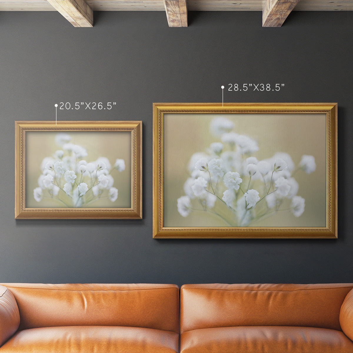 Baby's Breath Study I Premium Framed Canvas- Ready to Hang