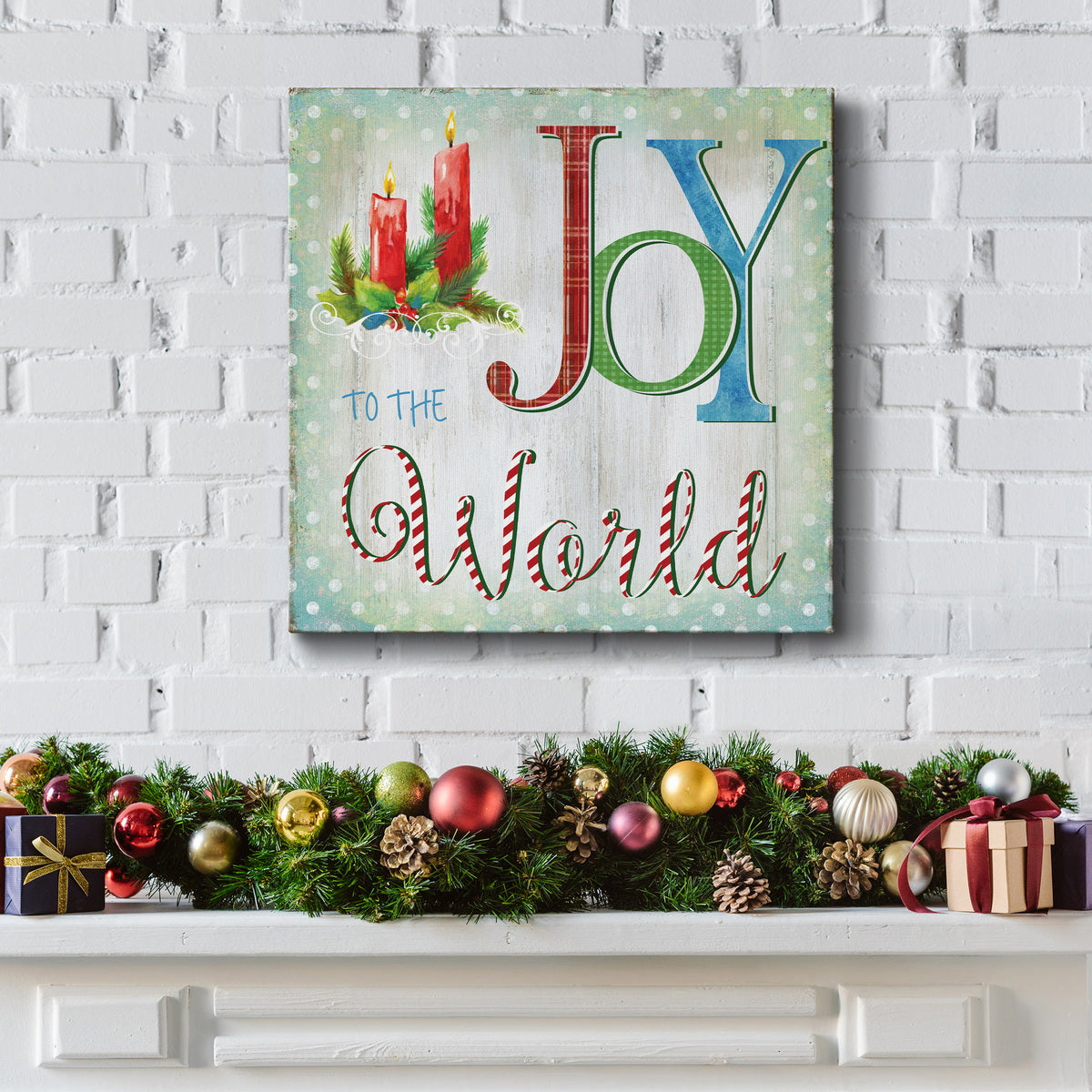 Candle Joy-Premium Gallery Wrapped Canvas - Ready to Hang