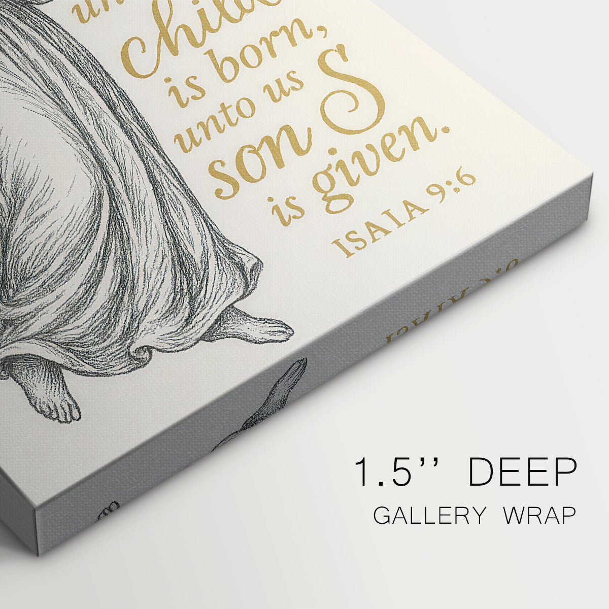 Chapel of Golden Serenade - Canvas Art Print