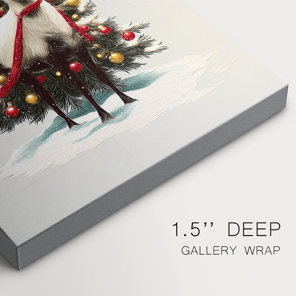 Dawn of Sugar Midwinter - Canvas Art Print