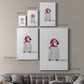 Penguin Play I Premium Gallery Wrapped Canvas - Ready to Hang