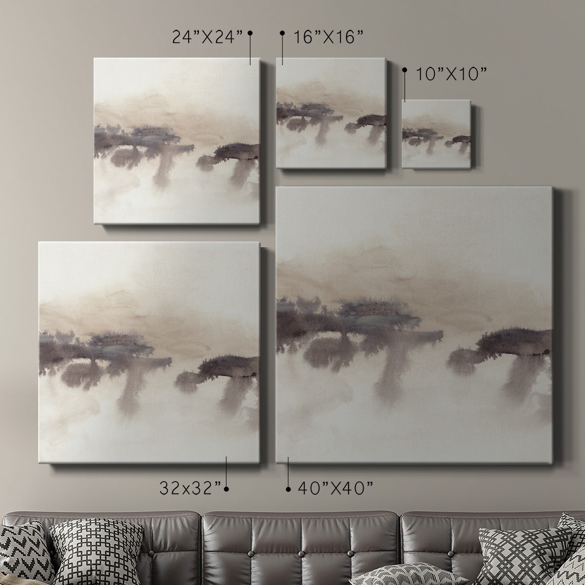 Shadowscape II-Premium Gallery Wrapped Canvas - Ready to Hang