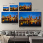 Boston Harbour Cityscape Premium Gallery Wrapped Canvas - Ready to Hang