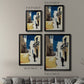 Mykonos 3 - Modern Framed Canvas Print