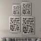 Chalk and Flint III - Modern Framed Canvas Print