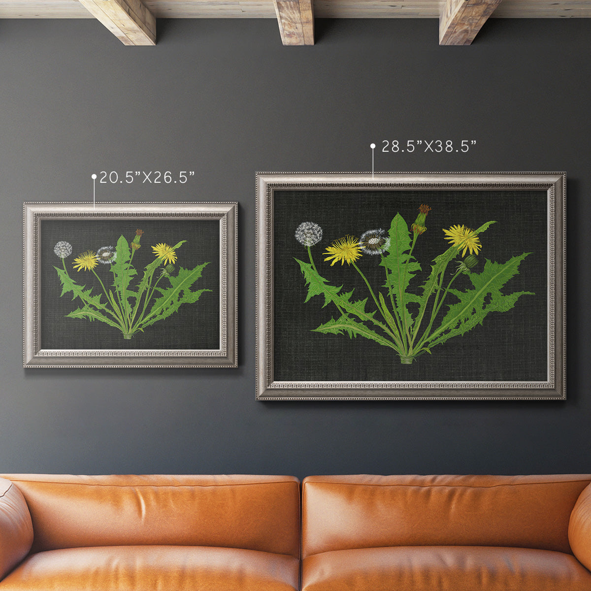 Wild Dandelion II Premium Framed Canvas- Ready to Hang