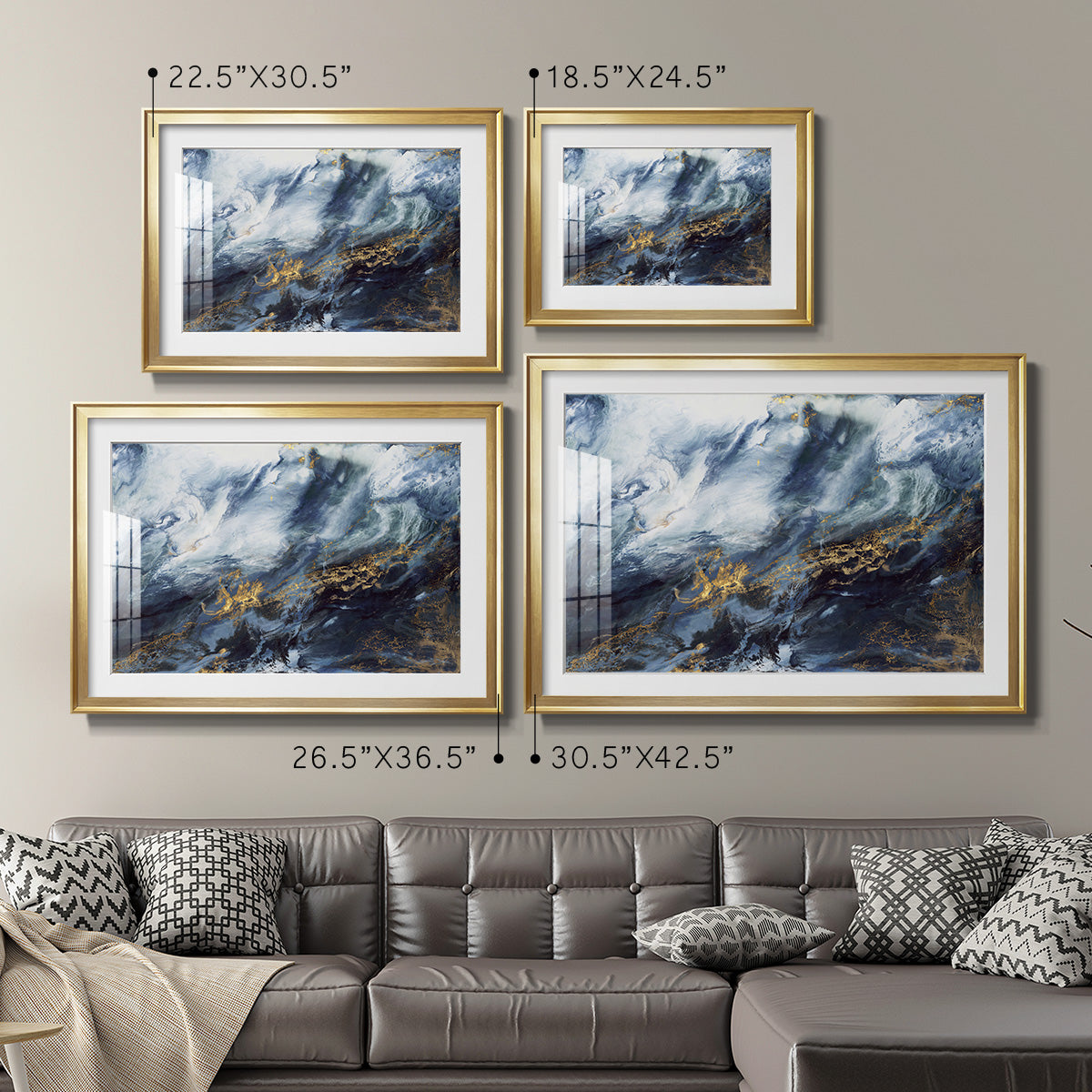 Anticipation V1 Premium Framed Print - Ready to Hang