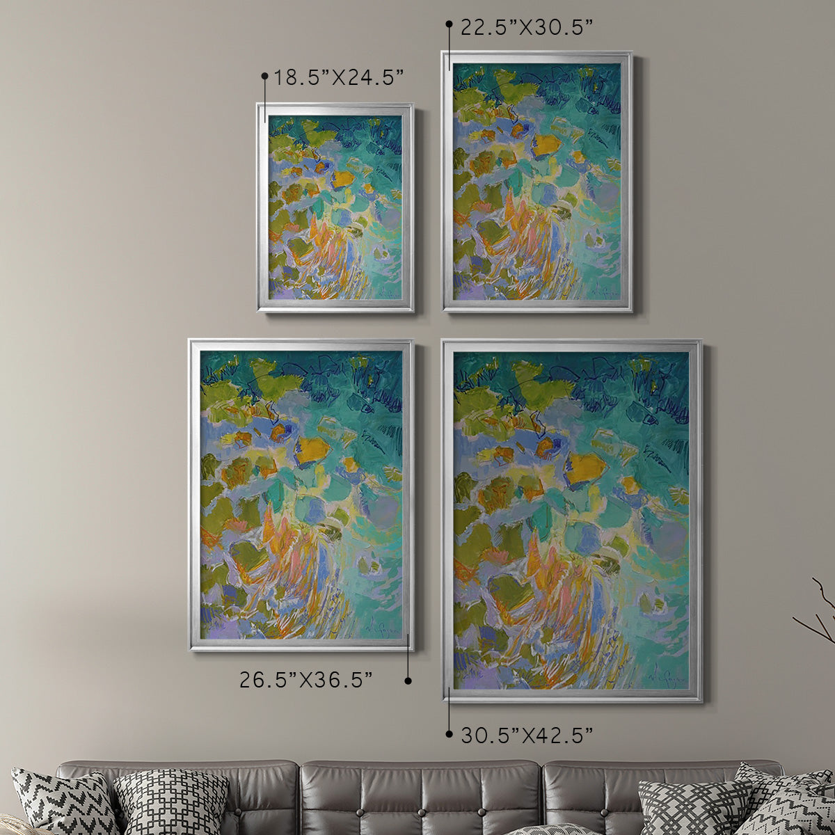 Lift Me Fly Me - Modern Framed Canvas Print