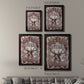 Red Wood Peace -  Framed Canvas Print