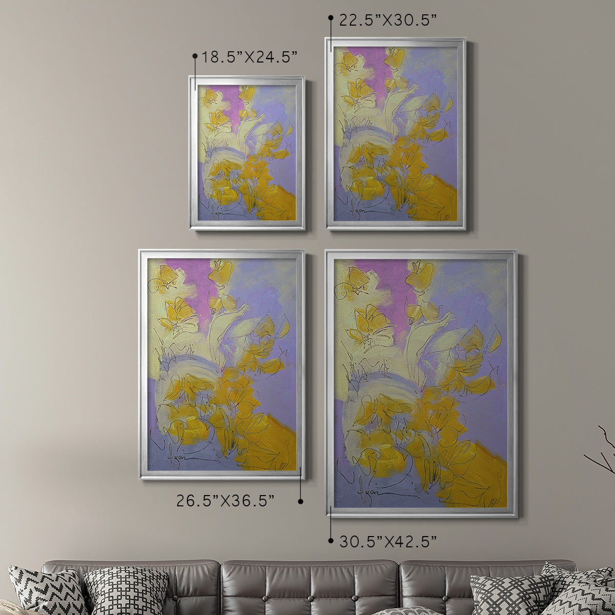 Free Bird - Modern Framed Canvas Print