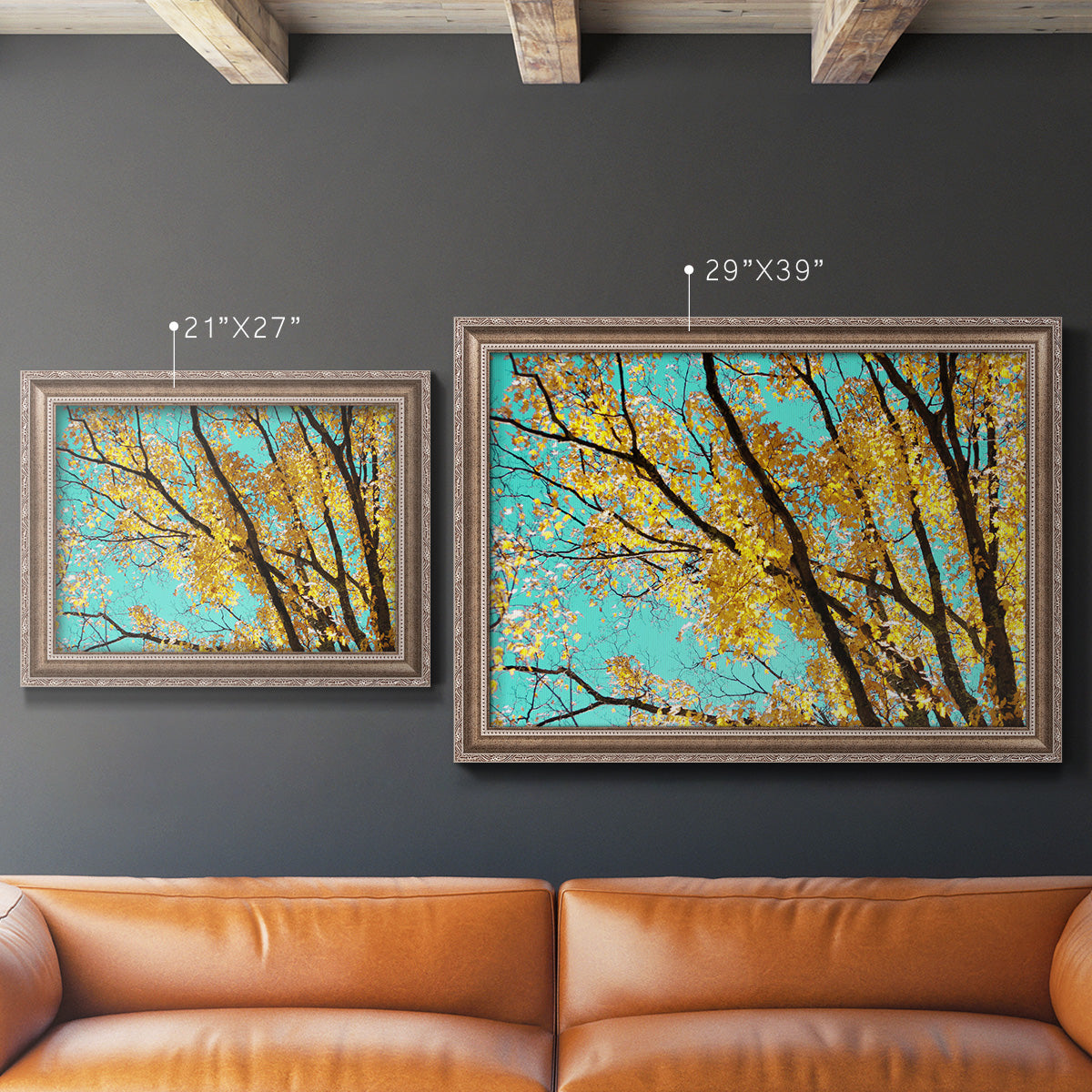 Autumn Tapestry IV Premium Framed Canvas- Ready to Hang