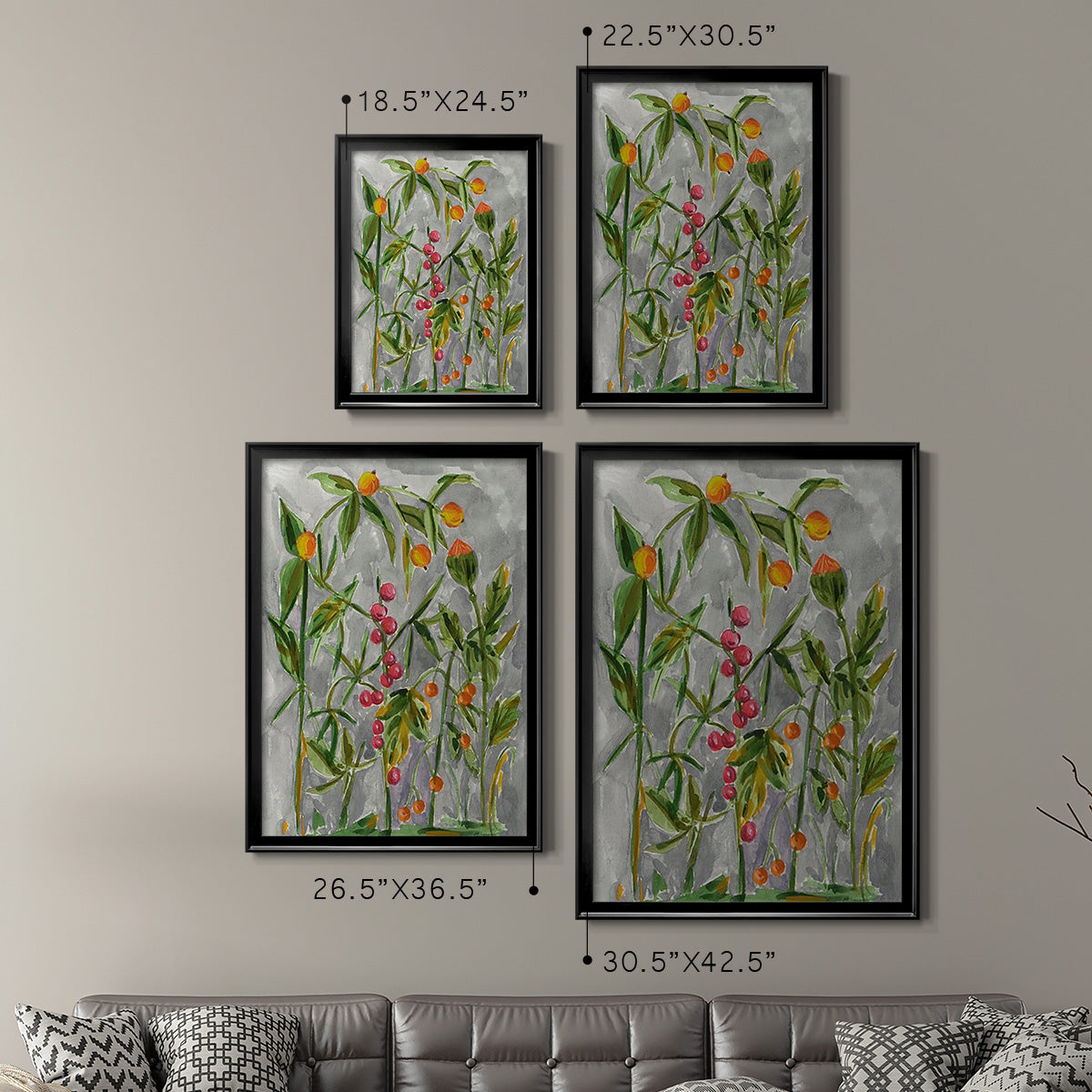 Dear Nature IV - Modern Framed Canvas Print