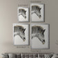 Zebra Stripes - Modern Framed Canvas Print