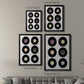 Vinyl Inspiration - Modern Framed Canvas Print