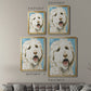 Labradoodle II - Modern Framed Canvas Print