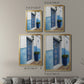 Morocco Door - Modern Framed Canvas Print
