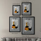 Happy Halloween Pumpkin - Modern Framed Canvas Print