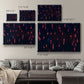 Crimson Constellation - Canvas Art Print