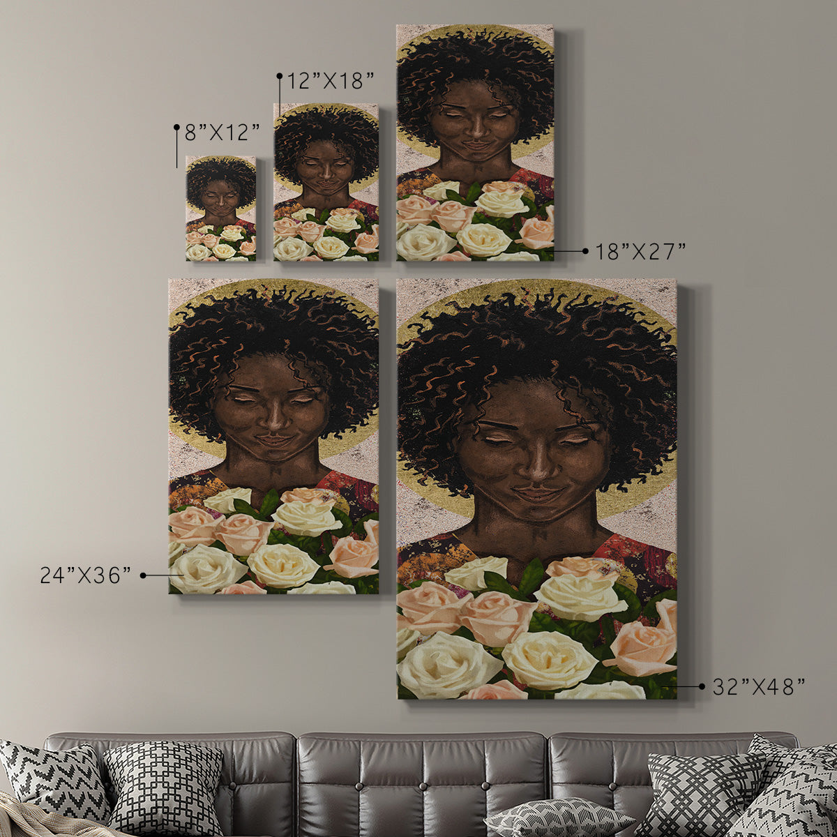 Meditation I Premium Gallery Wrapped Canvas - Ready to Hang