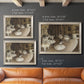 Impressionist ballet rehearsal scene by Edgar Degas in an ornate champagne frame shown in multiple size options.