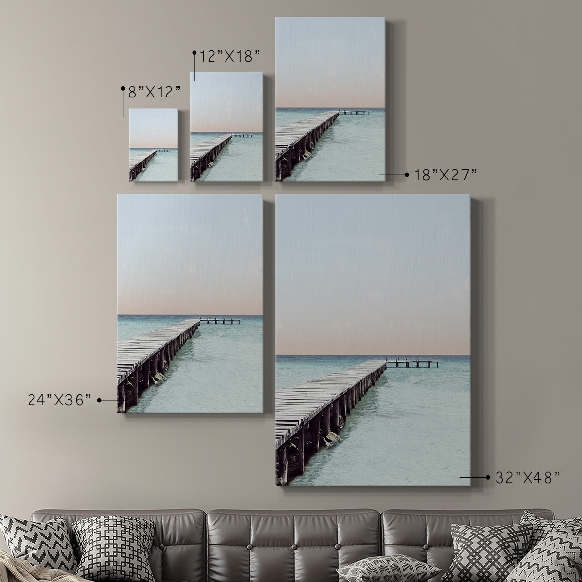 La Playa - Canvas Art Print