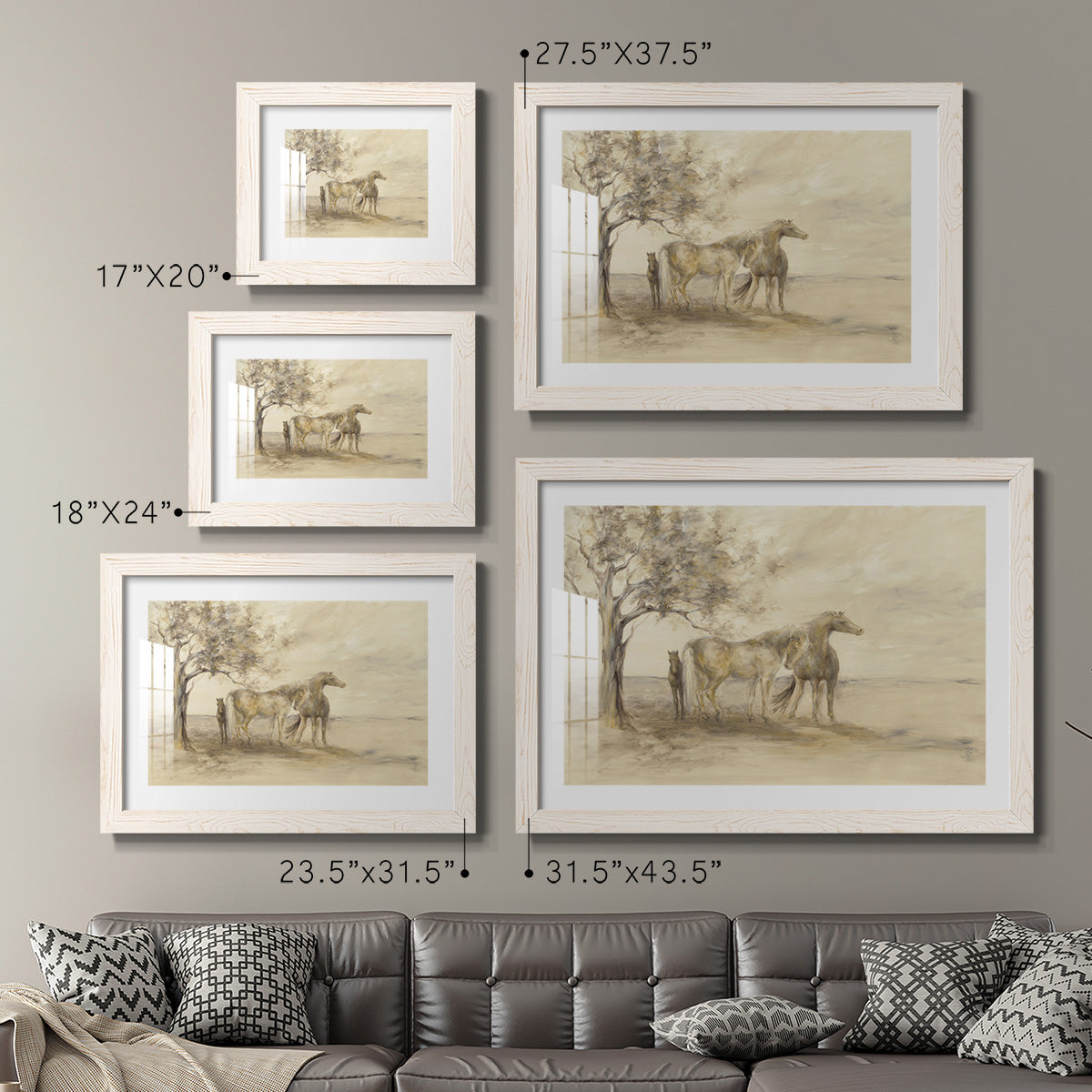 Family Tree - Barnwood Framed Art Print