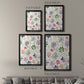 Faded Flowers II - Modern Framed Canvas Print