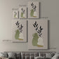 Simple Bud Vases II - Canvas Art Print