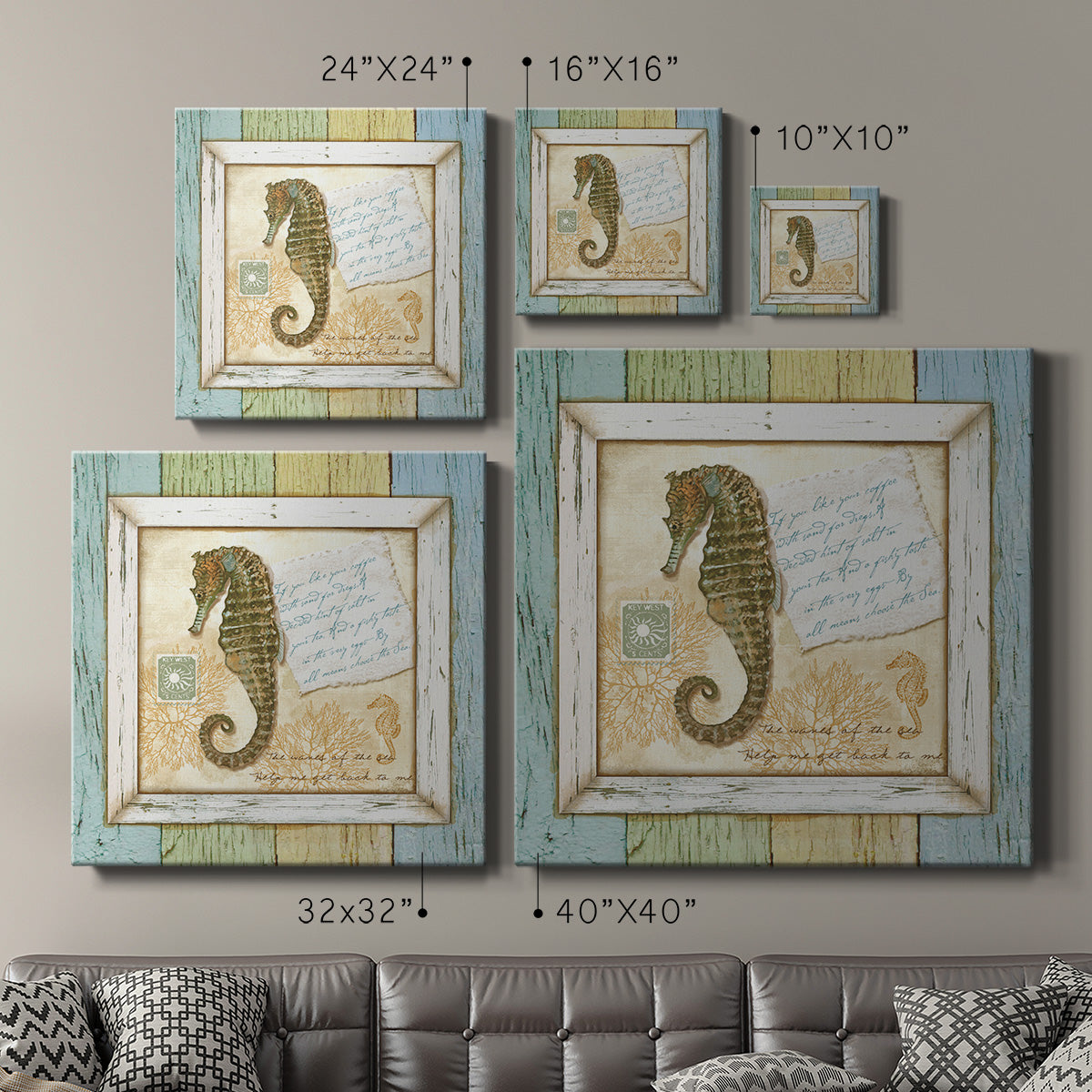 Sea Treasures X - Canvas Art Print