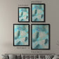 Blue Shift II - Modern Framed Canvas Print