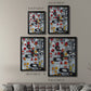 Fruit Collage I - Modern Framed Canvas Print