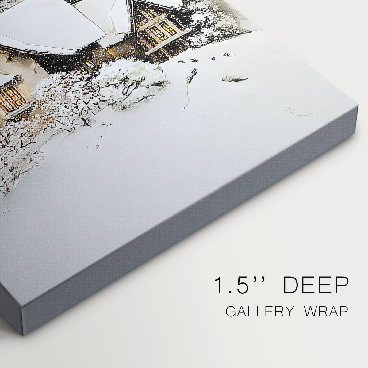 Silver Fir at Dusk - Canvas Art Print