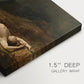 Canvas art print of an expressive countryside composition with balanced light, highlighting texture and gallery-wrapped edges