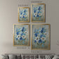 Blue Garden II - Modern Framed Canvas Print