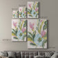 Floral Breeze Fresco  II - Canvas Art Print