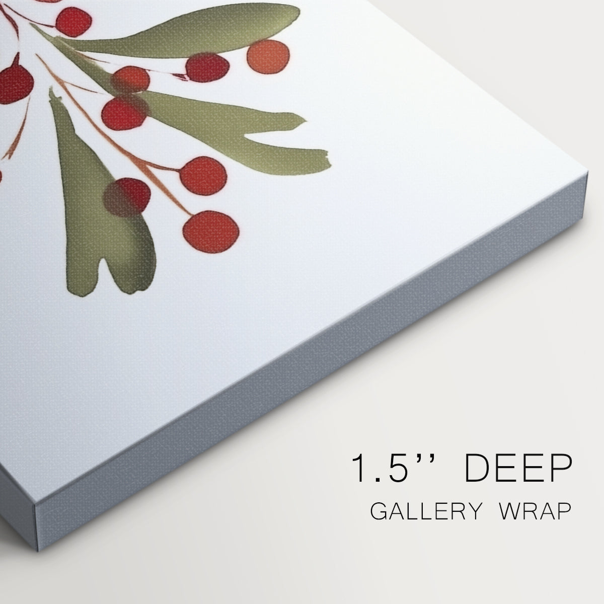 Frostlit Dusk Hearth - Canvas Art Print