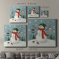 Jolly Snowman II - Canvas Art Print