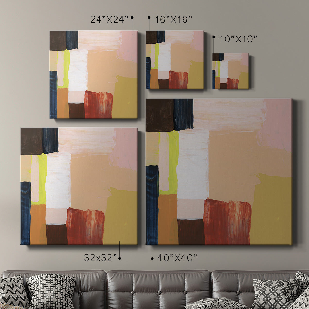 Custom Hourglass I - Canvas Art Print