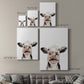 Watercolor Cow Portrait II Premium Gallery Wrapped Canvas - Ready to Hang