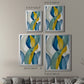 Horizontal Bands II - Modern Framed Canvas Print